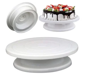 Base Plato Giratoria Torta Decora Repostería Bailarina 28cm