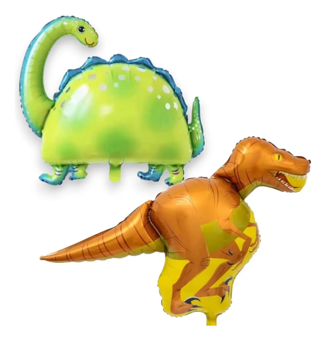 Combo Globos Dinosaurio Arreglo Fiesta Arco Orgánico - Imagen 4