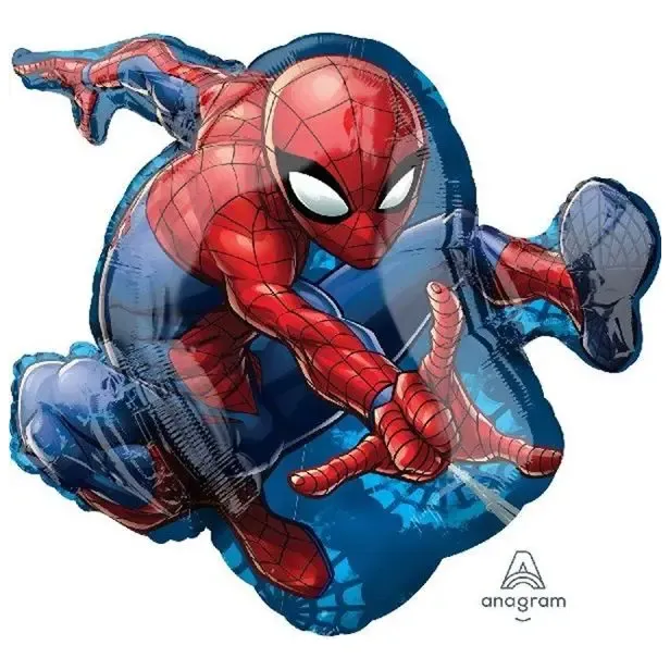 Globo Spiderman Hombre Araña Vengadores Héroes Fiesta - Imagen 4