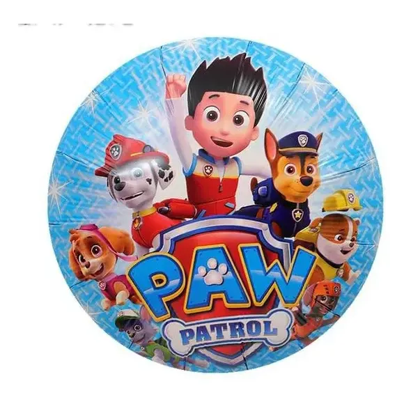 Combo Globos Fiesta Paw Patrol Patrulla Canina Fiesta - Imagen 8