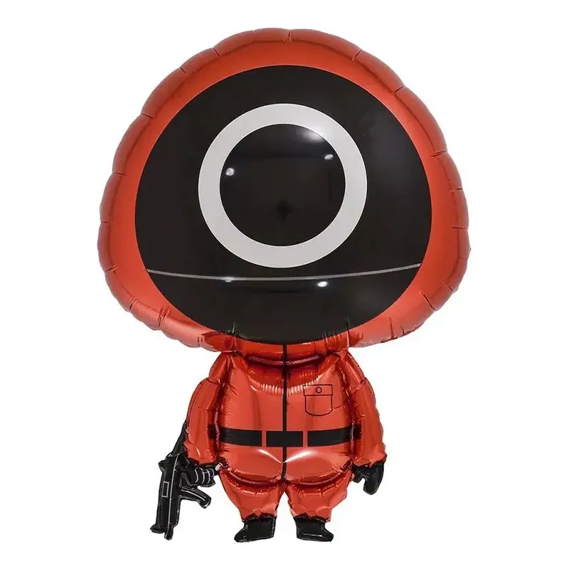 Globos Juego Del Calamar Squid Game Set De Fiesta - Imagen 5