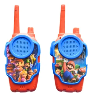 Juguete Walkie Talkie 2 Piezas Para Niños Personajes Comics