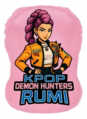 Set Globos Rumi guerreras Kpop Hunters K-pop Fiesta