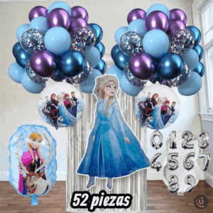 Combo Set Globo Frozen Fiesta Elsa Olaf