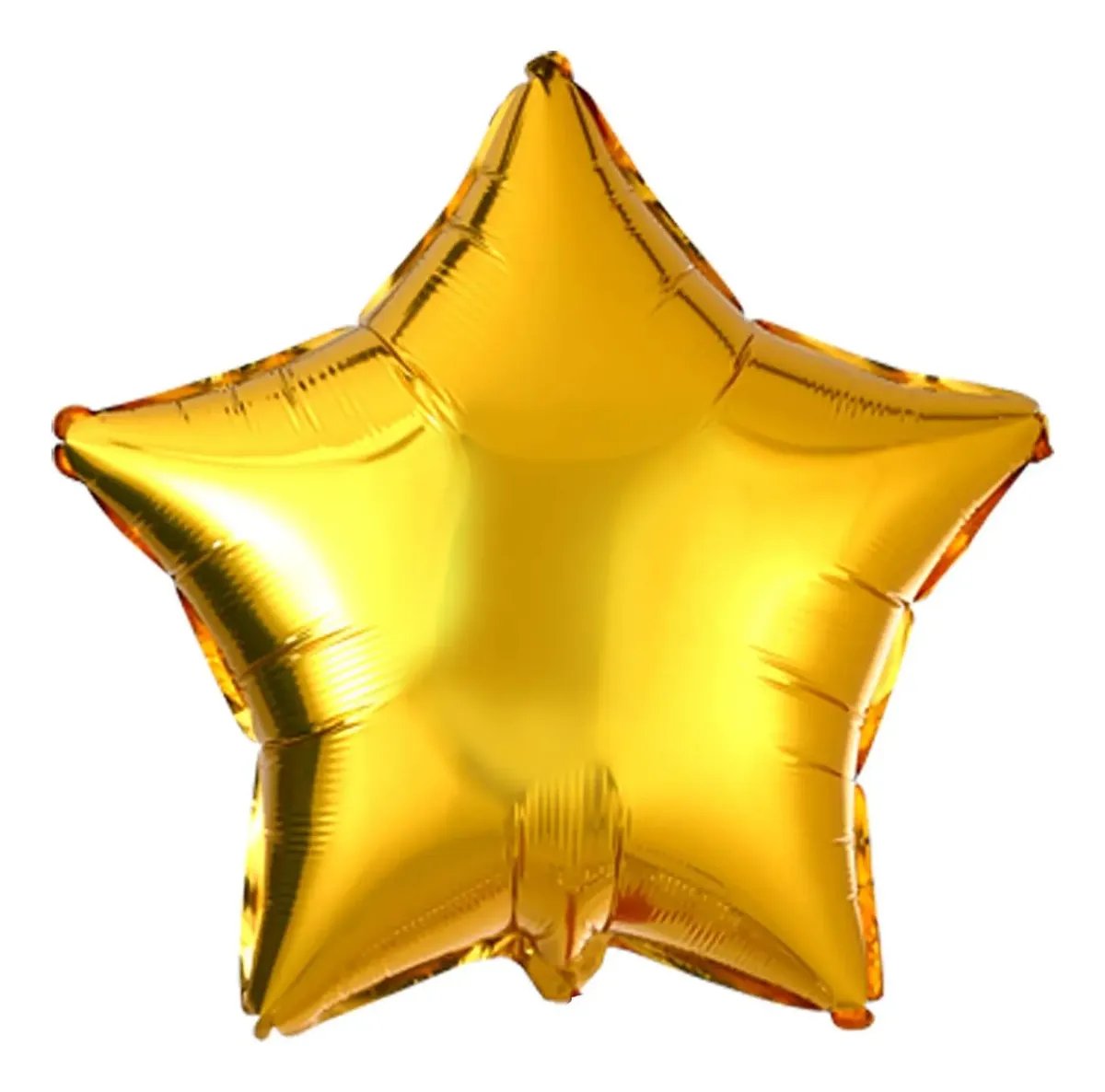 Globo estrella metalizada dorada de 18 pulgadas para decoración de fiesta