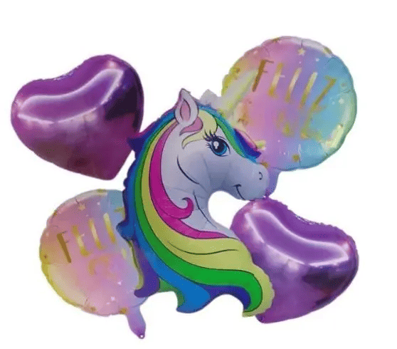 Unicornio Morado